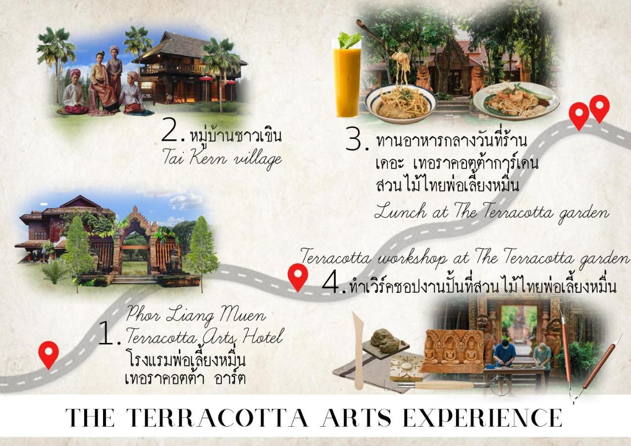 Hotel Phor Liang Meun Terracotta Arts à Chiang Mai Extérieur photo